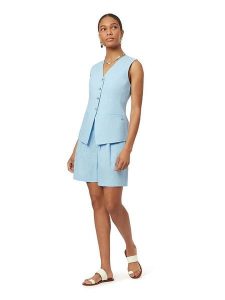 Scotch & Soda Kamizelka w kolorze błękitnym rozmiar: L. Niebieskie kamizelki Scotch & Soda, l, bez wzorów, bez kołnierzyka, bez ramiączek, bez kaptura. Za 187,95 zł.