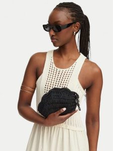 MICHAEL Michael Kors Torebka Shelly 30S6S16C5W Czarny. Czarne torebki klasyczne MICHAEL Michael Kors, bez wzorów, z syntetyku, bez dodatków. Za 620,99 zł.