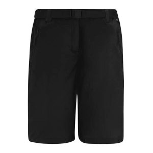 Damskie szorty bermudzkie Regatta Xert Stretch. Czarne szorty Regatta, bez wzorów, sportowe. Za 245,00 zł.