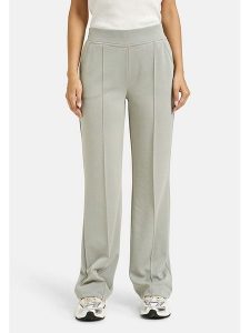 Milano Italy Spodnie w kolorze miętowym rozmiar: L. Zielone spodnie z wysokim stanem Milano Italy, bez wzorów, z materiału, z podwyższonym stanem. Za 173,99 zł.