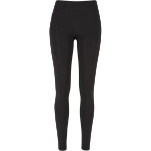 Legginsy Damskie Z Recyklingu Kieszenie. Czarne legginsy Urban Classics, bez wzorów. Za 121,99 zł.