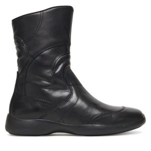 Botki Vagabond Shoemakers. Czarne botki Vagabond Shoemakers, bez wzorów, bez obcasa, na płaskiej podeszwie, bez zapięcia. Za 549,99 zł.