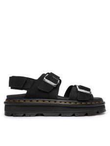 Dr. Martens Sandały Zebzag Sandals DM42689001 Czarny. Czarne sandały Dr. Martens, bez wzorów, ze skóry, bez obcasa, na płaskiej podeszwie, bez zapięcia. Za 580,99 zł.