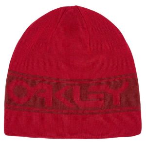 Czapka Zimowa Oakley unisex TNP Reversible Beanie. Czerwone czapki Oakley, bez wzorów, sportowe. Za 45,99 zł.