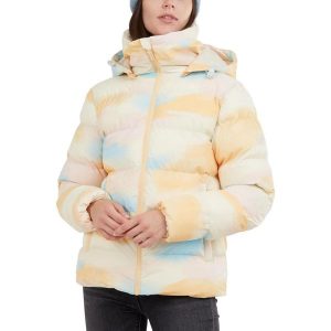 Kurtka damska Fundango Amber Padded. Żółte kurtki sportowe FUNDANGO, na zimę, s, bez wzorów, bez kaptura, narciarskie. Za 419,90 zł.