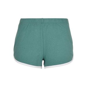 Szorty damskie Urban Classics organic interlock retro hotpants (duże rozmiary). Białe szorty Urban Classics, bez wzorów, z bawełny, retro. Za 114,00 zł.
