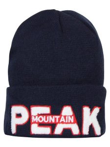 Peak Mountain Czapka "Marc" w kolorze granatowym rozmiar: onesize. Niebieskie czapki Peak Mountain, bez wzorów. Za 82,44 zł.