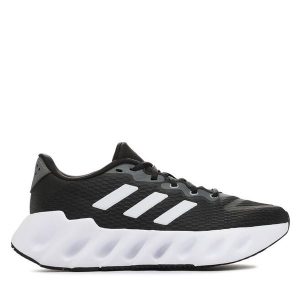 Buty do biegania adidas. Czarne buty sportowe ADIDAS, bez wzorów, bez zapięcia, do biegania. Za 259,99 zł.