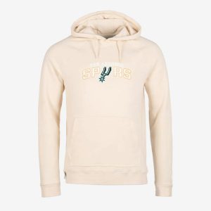 Bluza z kapturem do koszykówki unisex Tarmak NBA 900 San Antonio Spurs. Czarne bluzy TARMAK, s, bez wzorów, z materiału, z kapturem. Za 179,99 zł.