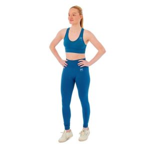 Damski zestaw sportowy Xtreme - legginsy sportowe + top sportowy - Niebieski. Niebieskie legginsy XTREME SOCKSWEAR, bez wzorów. Za 177,99 zł.