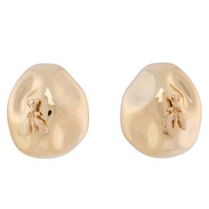 Kolczyki Patrizia Pepe. Żółte kolczyki Patrizia Pepe, złote. Za 379,99 zł.