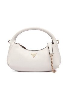 Guess Torebka Gilda Mini HWZG97 47730 Kremowy. Białe torebki klasyczne Guess, z aplikacjami, ze skóry, bez dodatków. Za 494,99 zł.