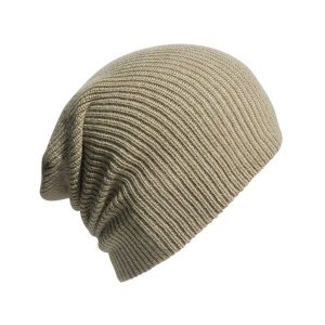 Czapka Softex. Brązowe czapki RESULT HEADWEAR, bez wzorów, z dzianiny. Za 24,99 zł.
