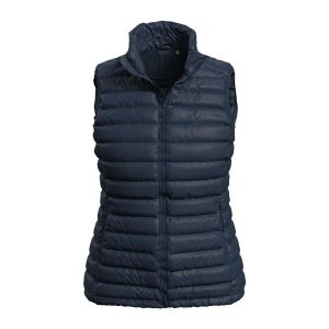 Damska Kamizelka Ocieplana Lux. Czarne kamizelki STEDMAN, xl, bez wzorów, z puchu, bez kołnierzyka, bez ramiączek, bez kaptura. Za 307,99 zł.