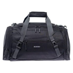 Torba Podróżna Soris 40L. Czarne torby podróżne i sportowe Hi-tec, bez wzorów. Za 165,99 zł.