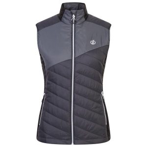 Bezrękawnik Damski Ascending. Brązowe kamizelki Dare 2b, xs, bez wzorów, bez kołnierzyka, bez ramiączek, bez kaptura. Za 117,99 zł.