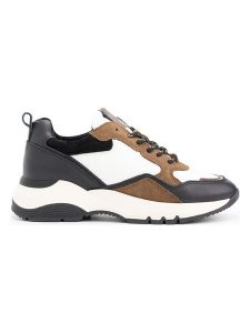 Mysa Skórzane sneakersy "Rodanthe" w kolorze biało-brązowym rozmiar: 42. Białe trampki Mysa, bez wzorów, bez zapięcia. Za 407,45 zł.