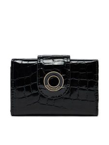 Monnari Portfel PURIMP0 Czarny. Czarne portfele Monnari, bez wzorów, z lakierowanej skóry. Za 239,99 zł.