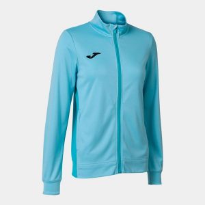 Bluza do piłki nożnej damska Joma Winner II. Niebieskie bluzy JOMA, xl, bez wzorów, bez kaptura. W wyprzedaży za 107,00 zł.