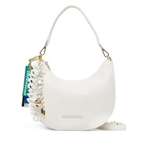 Torebka Valentino. Białe torebki klasyczne Valentino, bez wzorów, bez dodatków. Za 609,99 zł.