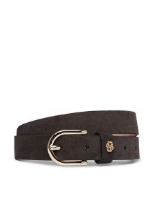 BOSS Pasek 50522643 Brązowy. Brązowe paski Boss, bez wzorów, ze skóry. Za 379,99 zł.