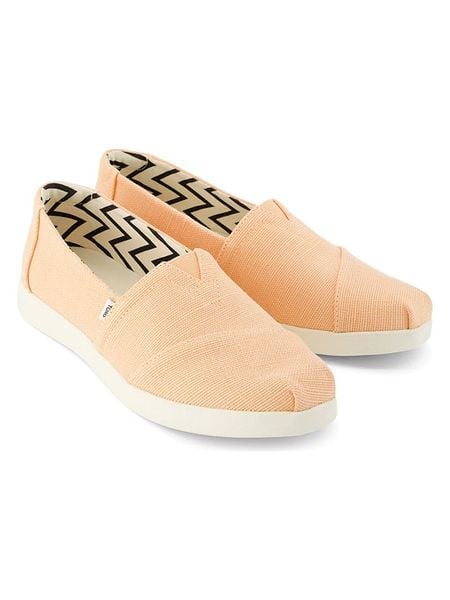 TOMS Espadryle w kolorze pomarańczowym rozmiar: 37,5. Pomarańczowe espadryle Toms, bez wzorów, bez obcasa. Za 154,95 zł.