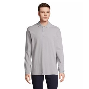 Koszulka polo z długim rękawem Sol's Pacific. Niebieskie bluzki SOL'S, s, bez wzorów, bez kołnierzyka, bez ramiączek. Za 134,00 zł.