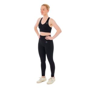 Damski zestaw sportowy Xtreme - legginsy sportowe + top sportowy - Czarny. Czarne legginsy XTREME SOCKSWEAR, bez wzorów, z materiału, z podwyższonym stanem. Za 190,74 zł.