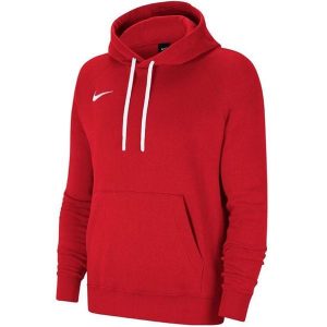 Bluza damska Nike Park 20 Hoodie. Czerwone bluzy Nike, bez wzorów, z bawełny, bez kaptura. Za 192,99 zł.