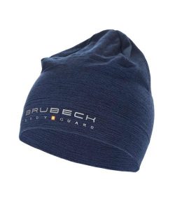 Czapka wełniana dwuwarstwowa unisex Brubeck EXTREME WOOL. Fioletowe czapki Brubeck, bez wzorów, z materiału, sportowe. Za 99,99 zł.