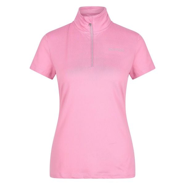 Damska koszulka do jazdy konnej HV Polo Lumiere. Czerwone bluzki HV POLO, bez wzorów, sportowe, bez kołnierzyka, bez ramiączek. Za 251,50 zł.