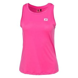 Tank Top Damski Tinga. Fioletowe topy IQ, bez wzorów, bez kołnierzyka, bez ramiączek. Za 94,99 zł.