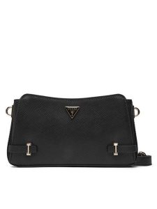 Guess Torebka 175653 Czarny. Czarne torebki klasyczne Guess, z aplikacjami, ze skóry, bez dodatków. Za 309,99 zł.