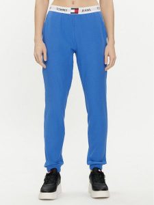Tommy Jeans Spodnie dresowe UW0UW05154 Niebieski Regular Fit. Niebieskie spodnie dresowe Tommy Jeans, xl, bez wzorów, z bawełny. Za 229,99 zł.