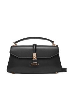 Guess Torebka HWVG96 55200 Czarny. Czarne torebki klasyczne Guess, z aplikacjami, ze skóry, bez dodatków. Za 399,99 zł.