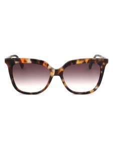 Longchamp Damskie okulary przeciwsłoneczne w kolorze jasnobrązowym rozmiar: 53. Brązowe okulary przeciwsłoneczne Longchamp. Za 224,95 zł.