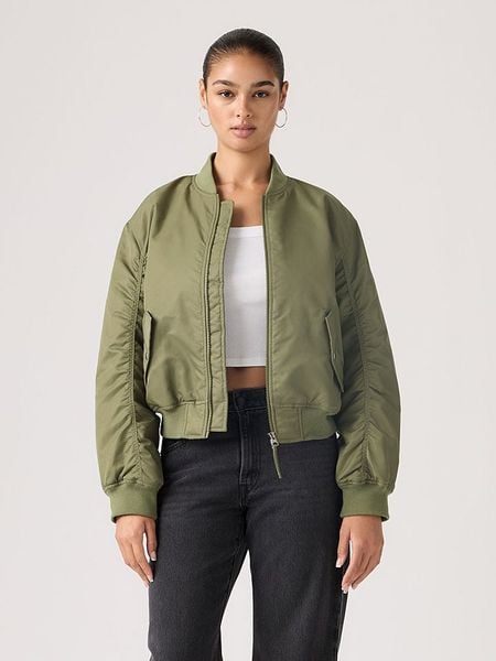 Levi's Kurtka w kolorze oliwkowym rozmiar: S. Brązowe kurtki Levi's®, s, bez wzorów, bez kaptura. Za 289,45 zł.