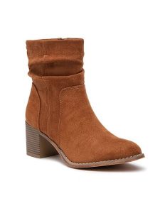 Foreverfolie Botki w kolorze jasnobrązowym rozmiar: 37. Brązowe botki Foreverfolie, bez wzorów, bez obcasa, bez zapięcia. Za 176,95 zł.