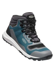 Keen Buty turystyczne "Tempo Flex" w kolorze szaro-niebieskim rozmiar: 38,5. Niebieskie buty trekkingowe Keen, z materiału, bez zapięcia. Za 209,33 zł.