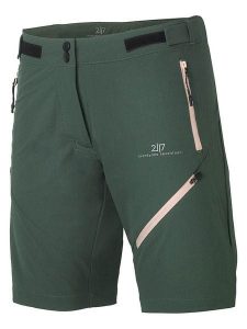 2117 OF SWEDEN Szorty funkcyjne w kolorze zielonym rozmiar: L. Zielone spodenki sportowe 2117 OF SWEDEN, l, bez wzorów, z materiału, outdoorowe. Za 142,84 zł.