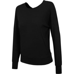 4F Bluza w kolorze czarnym rozmiar: XS. Czarne bluzy 4f, xs, bez wzorów, bez kaptura. Za 133,45 zł.