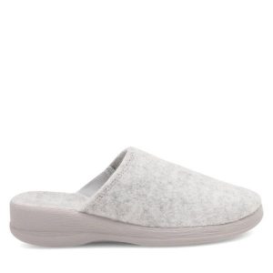 Kapcie Home & Relax. Szare kapcie Home & Relax, bez wzorów. Za 69,99 zł.