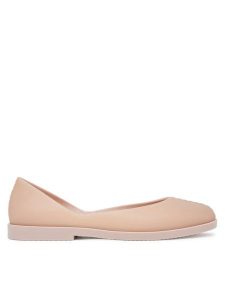 Melissa Baleriny Switch 36154 Różowy. Czerwone balerinki Melissa, bez wzorów, z tworzywa sztucznego, bez obcasa, bez zapięcia. Za 289,99 zł.
