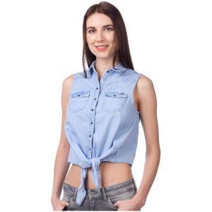 Pepe Jeans Bluzka Damska Binx M Niebieski. Bluzki marki Pepe Jeans. W wyprzedaży za 160,00 zł.