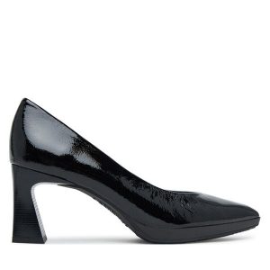 Czółenka Hispanitas. Czarne czółenka Hispanitas, bez wzorów, bez obcasa, bez zapięcia. Za 399,99 zł.