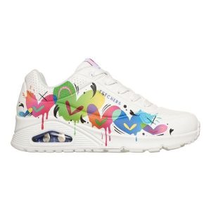 Baskets Femme Baskets Skechers UNO - OPEN YOUR HEART Multicolore Skechers. Buty sportowe Skechers, bez wzorów, bez zapięcia. Za 449,99 zł.