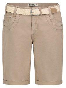 Sublevel Bermudy w kolorze beżowym rozmiar: XL. Brązowe szorty Sublevel, bez wzorów, z tkaniny, klasyczne. Za 104,99 zł.