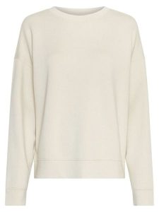 MOSS COPENHAGEN Bluza "Ima Q" w kolorze kremowym rozmiar: XS/S. Brązowe bluzy Moss Copenhagen, s, bez wzorów, z wiskozy, bez kaptura. Za 148,61 zł.