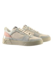 Högl Skórzane sneakersy "Macba Seven" w kolorze kremowym ze wzorem rozmiar: 38. Brązowe trampki HÖGL, bez wzorów, bez zapięcia. Za 382,13 zł.