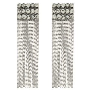 Kolczyki Weekend Max Mara. Szare kolczyki Weekend Max Mara, srebrne. Za 319,99 zł.